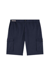 Cargo bermuda in Ultralight Poplin cotton