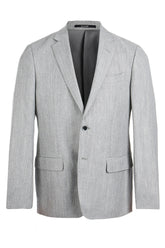 Mens Classic Slim Fit Blazer in linen and wool