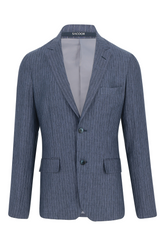 Mens Classic Slim Fit Linen Blazer