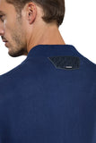 Light navy blue “Solid Color” bomber jacket