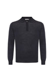 CANALI wool polo shirt