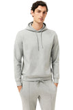 Cotton Fleece Hoodie With Chest Logo Print