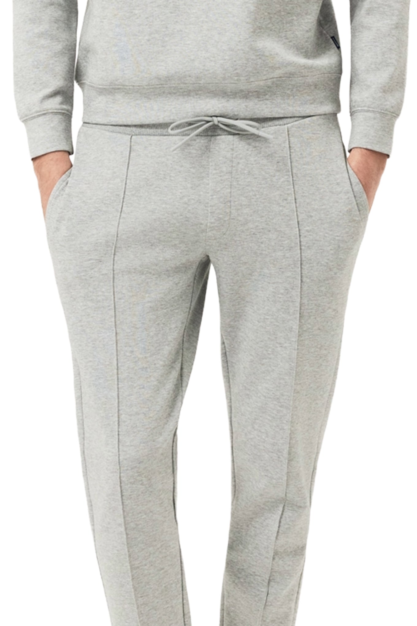 Cotton Fleece Jogger With Ribbed Waistband