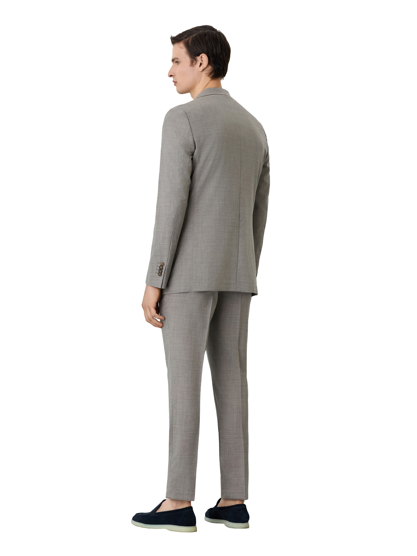 Slim Fit Suit In Wool