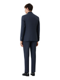 Slim Fit Prince Of Wales Suit In Wool