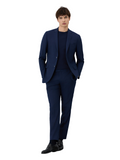 Slim Fit Prince Of Wales Suit In Wool