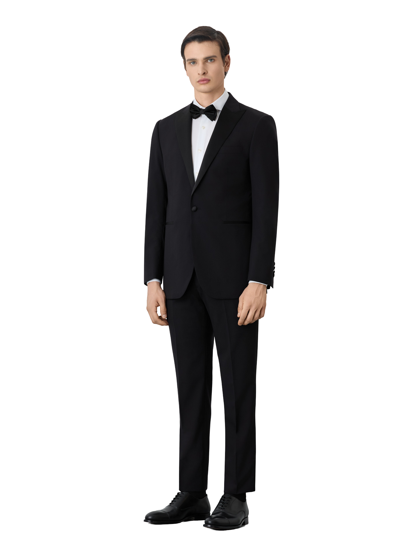Slim Fit Suit In Wool-elastane Blend