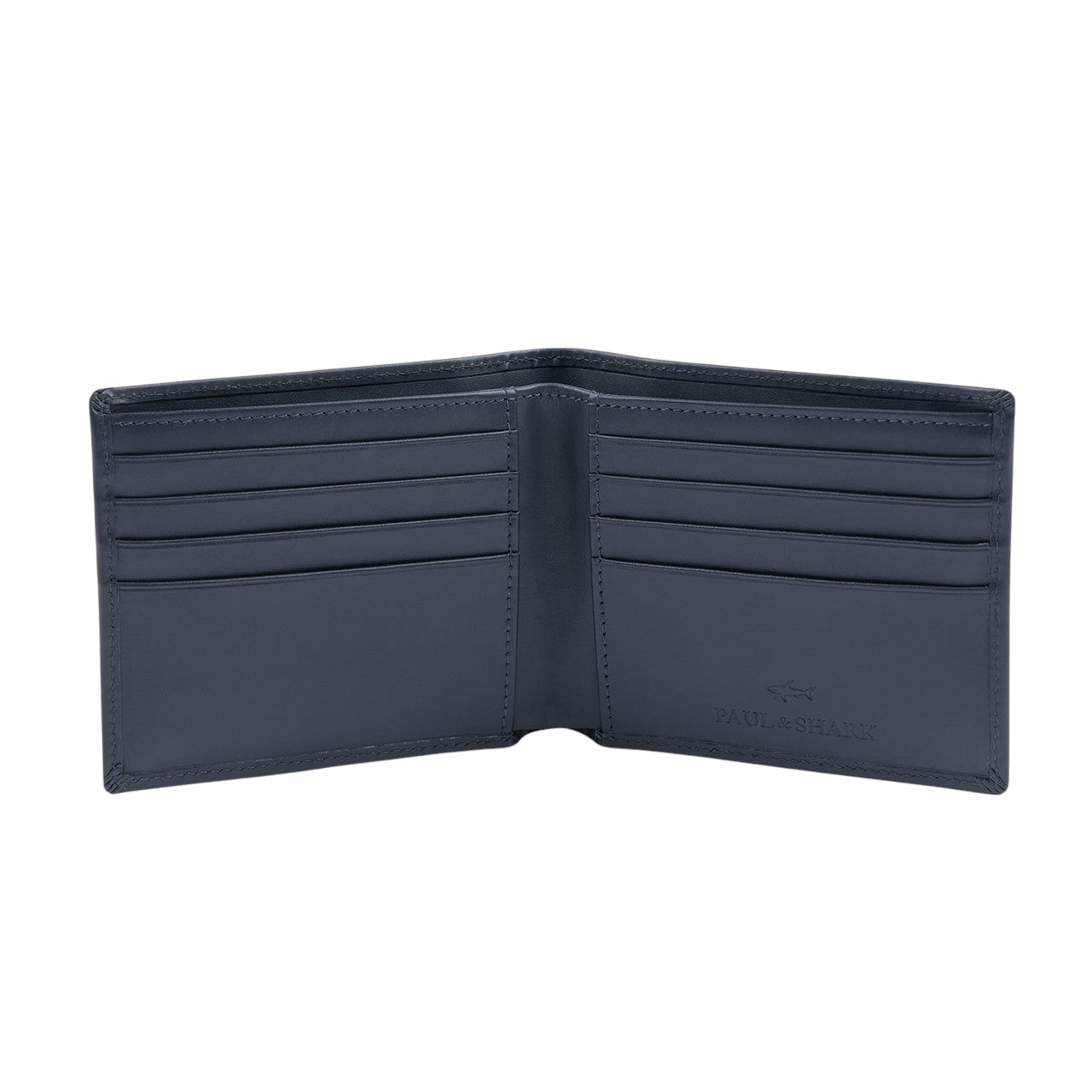 Shark Fin embossed leather Wallet