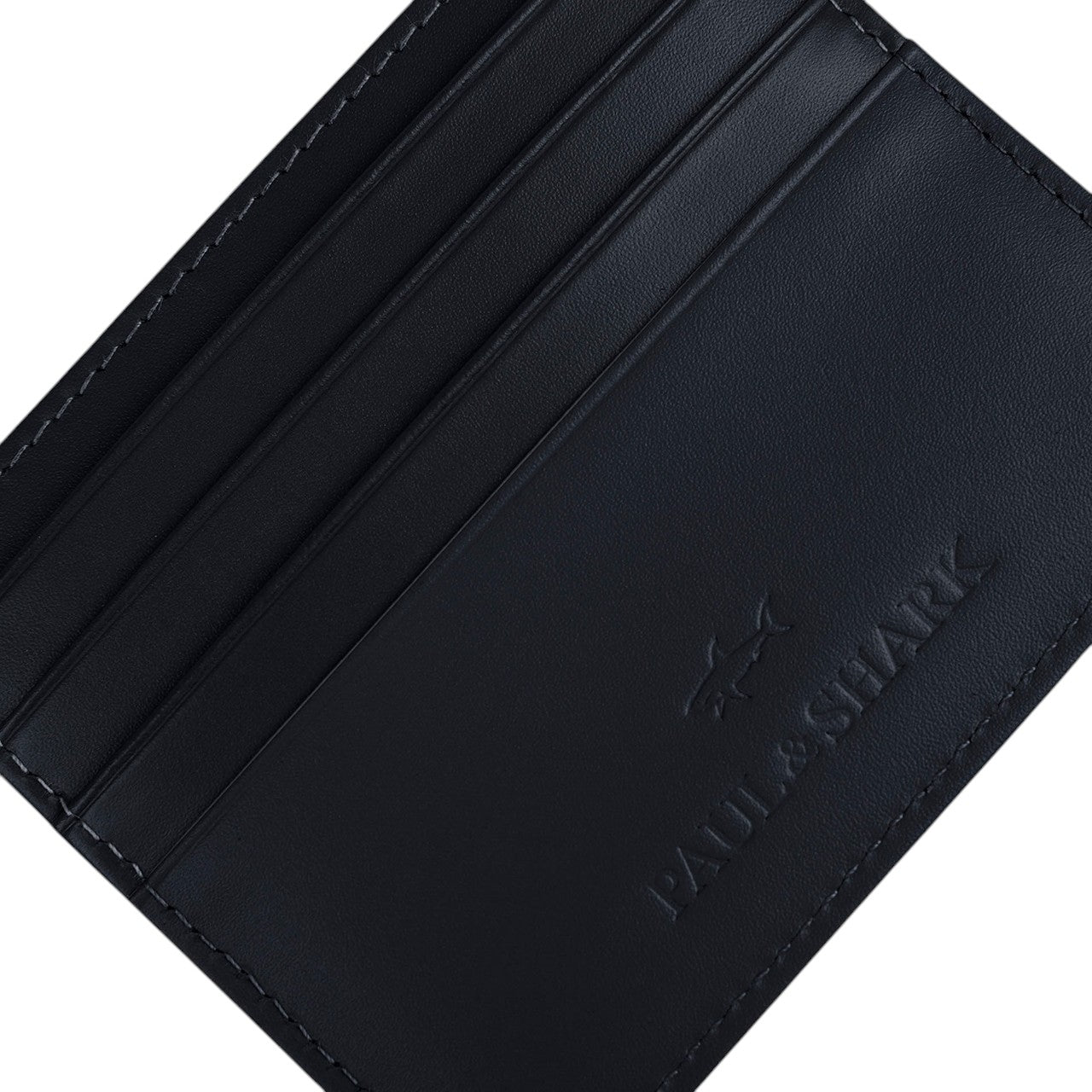 Fin embossed leather Cardholder