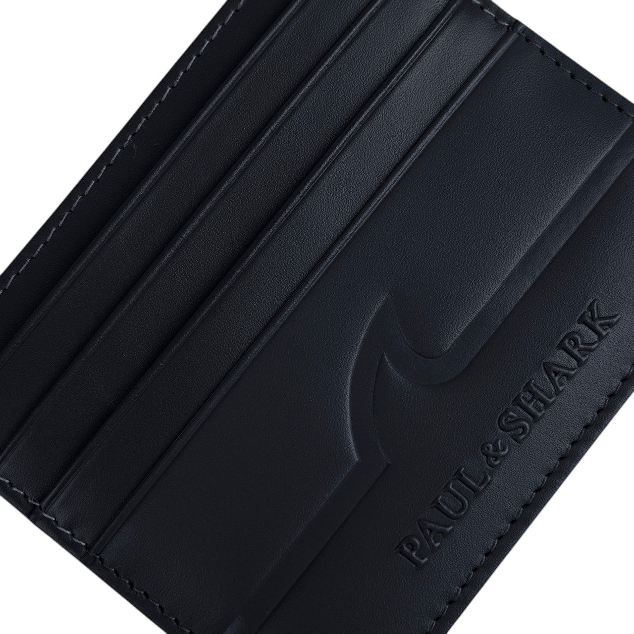 Fin embossed leather Cardholder