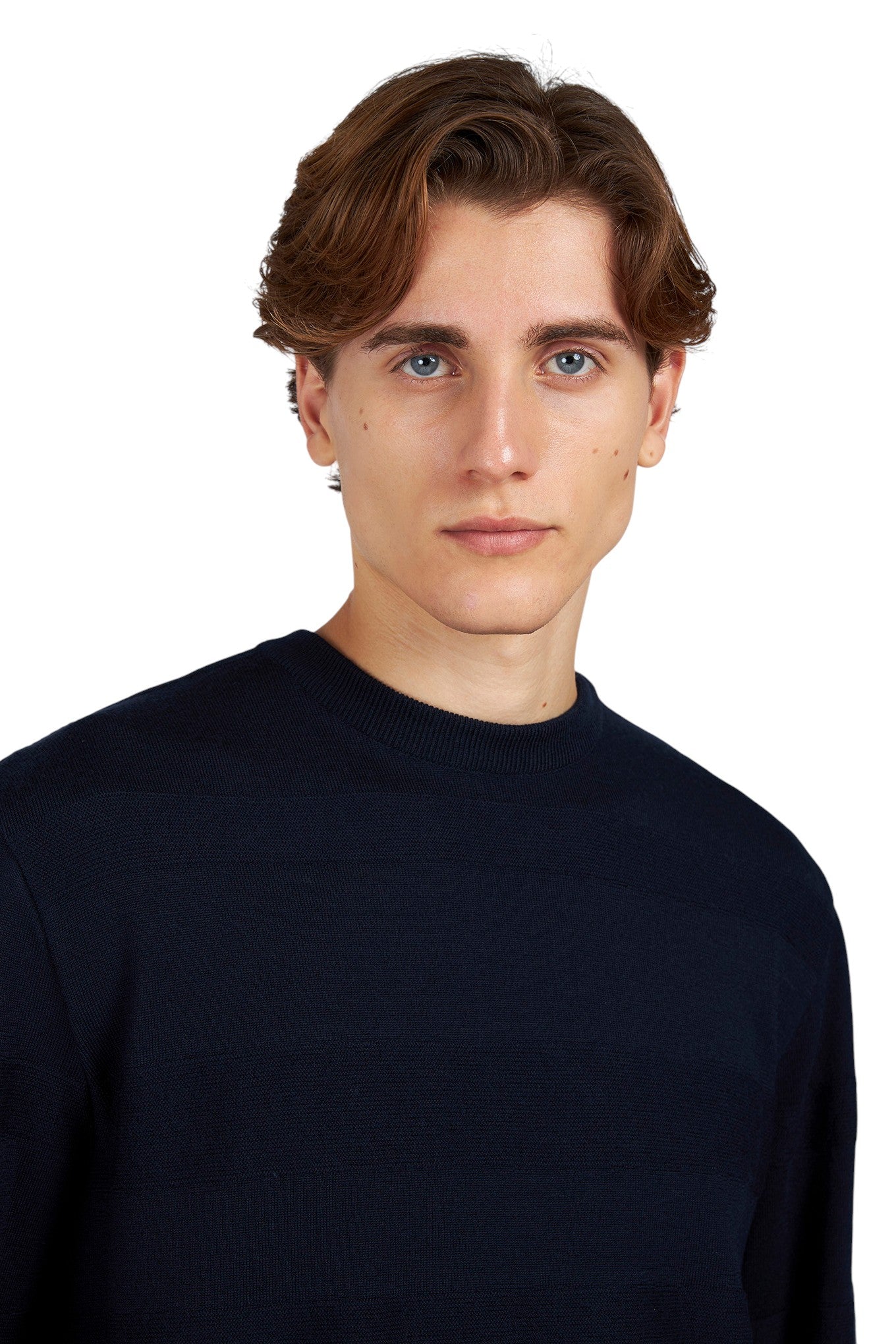 Soft Cool Touch wool crewneck Sweater