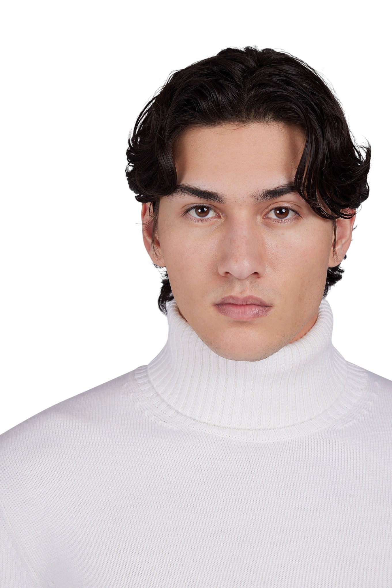 Soft Cool Touch wool turtleneck