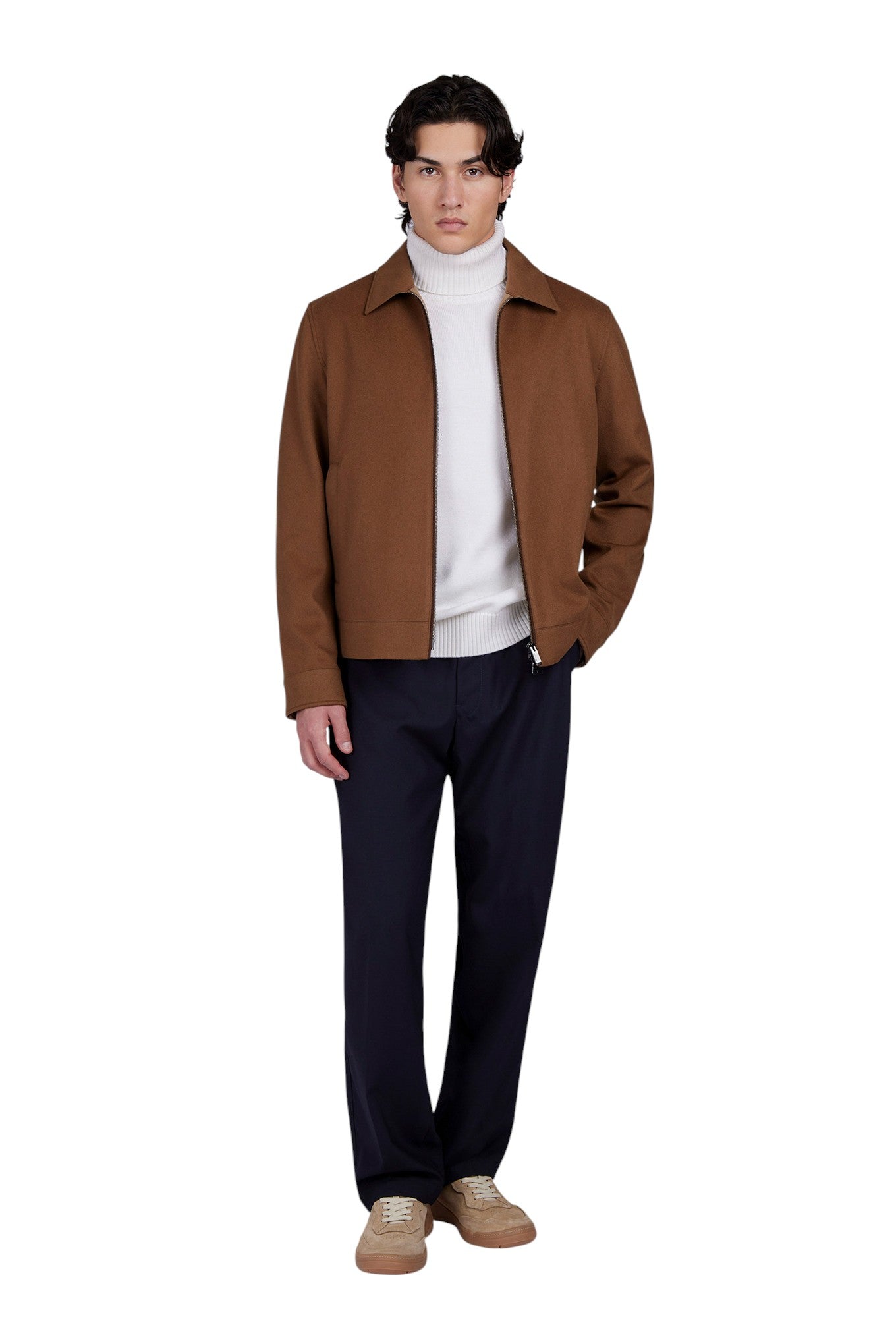 Soft Cool Touch wool turtleneck