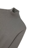 Wool and silk turtleneck sweater