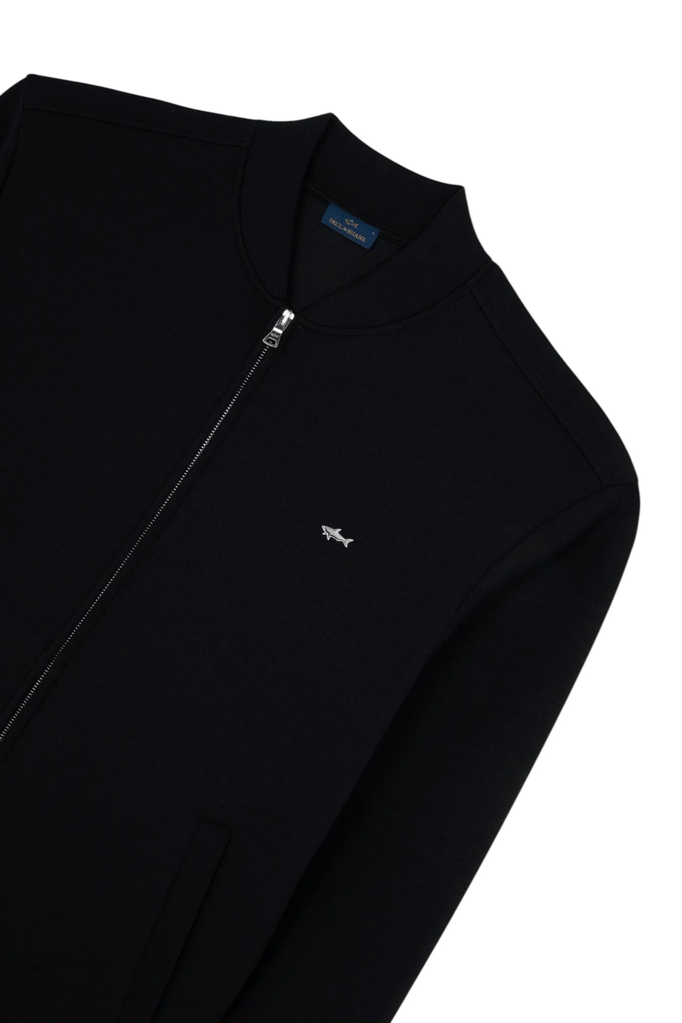 Paul And Shark Metal Shark Tech Fleece Full Zip Sweatshirt