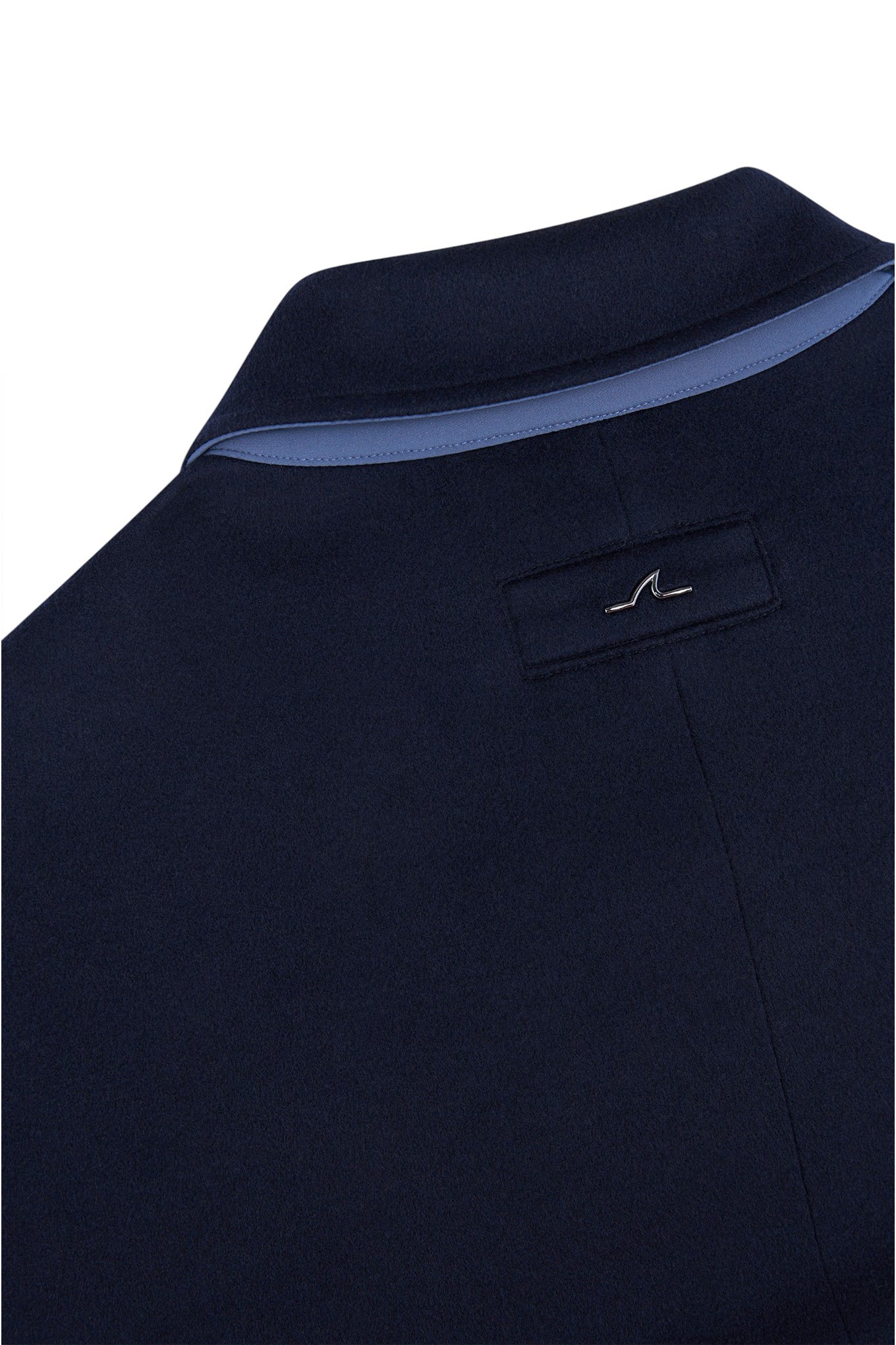 Reversible carcoat in cashmere and Typhoon