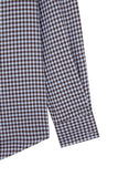 Cotton shirt with checkered pattern