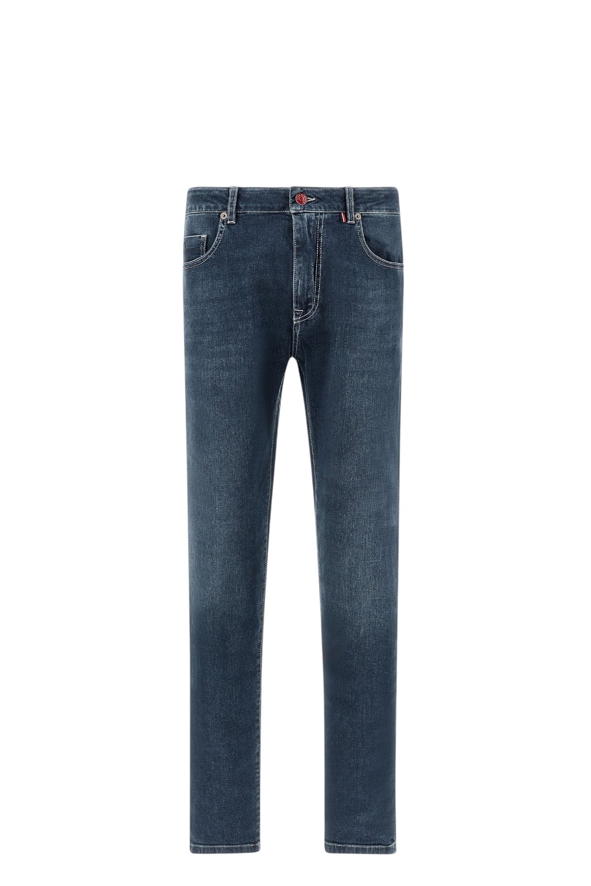 Red Rivet jeans in Giza cotton