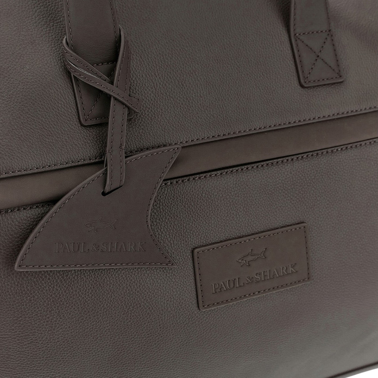 Tumbled leather holdall