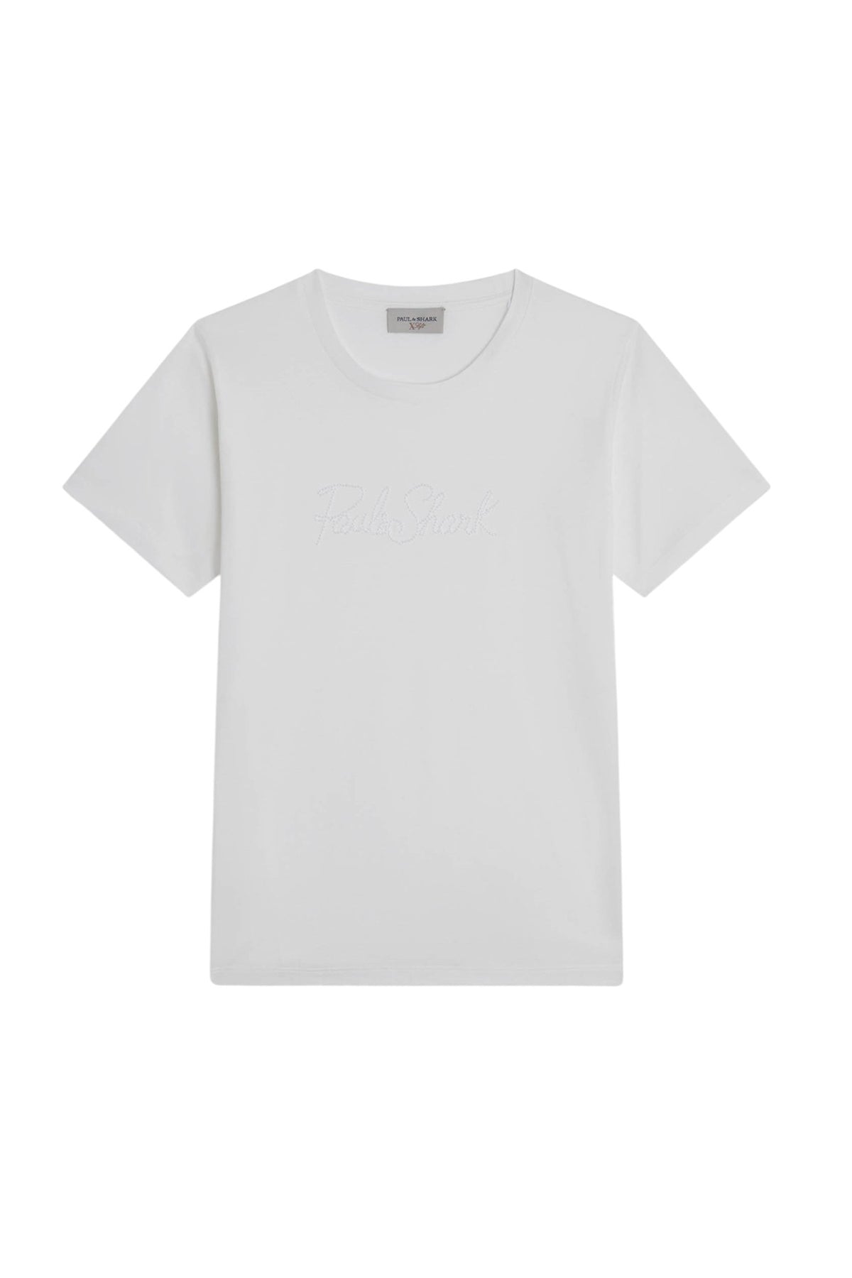 X Soft cotton jersey t shirt with logo embroidery
