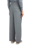 Palazzo trousers in wool and cashmere