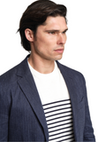 Havana Collection herringbone blazer