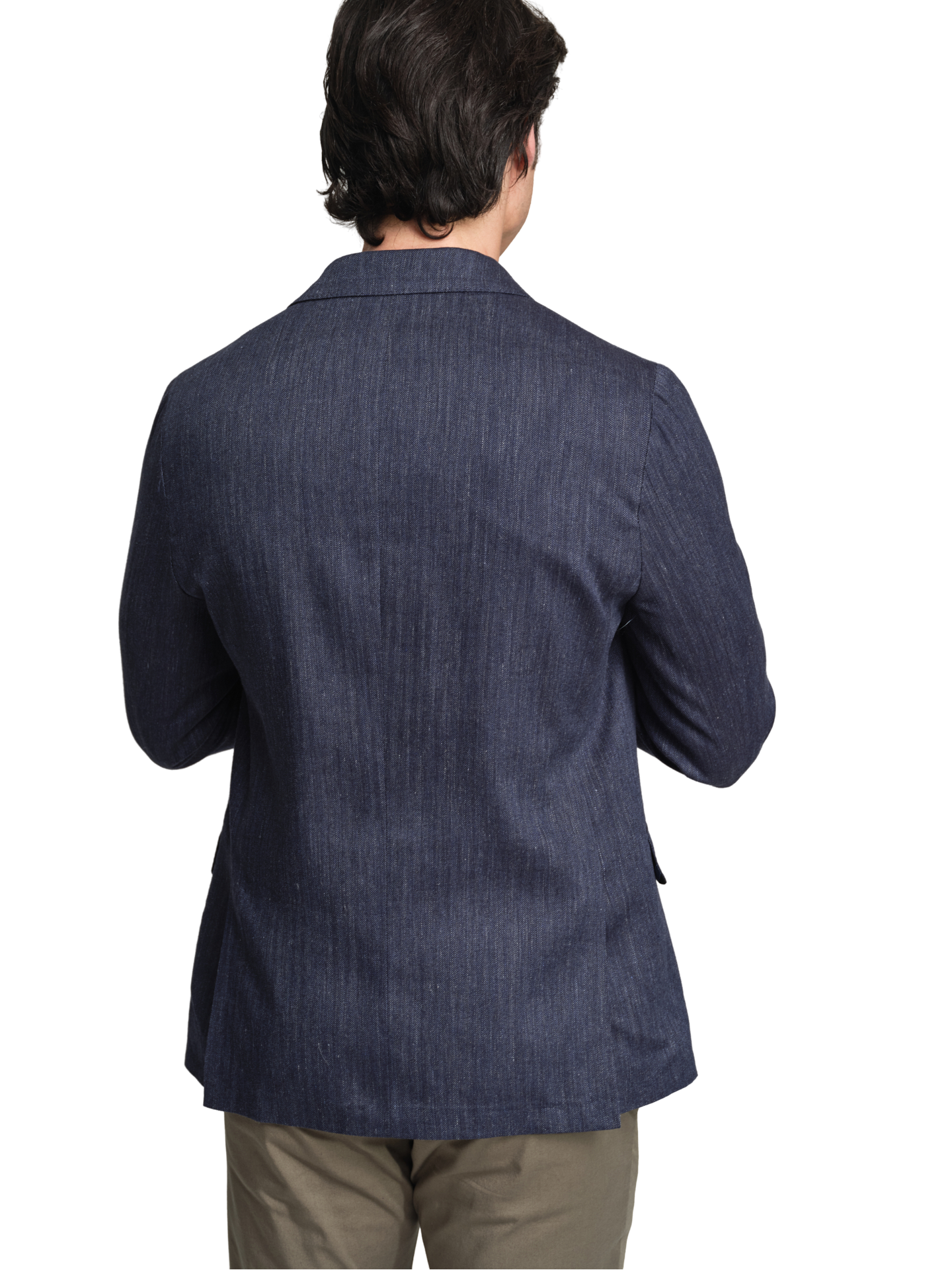 Havana Collection herringbone blazer