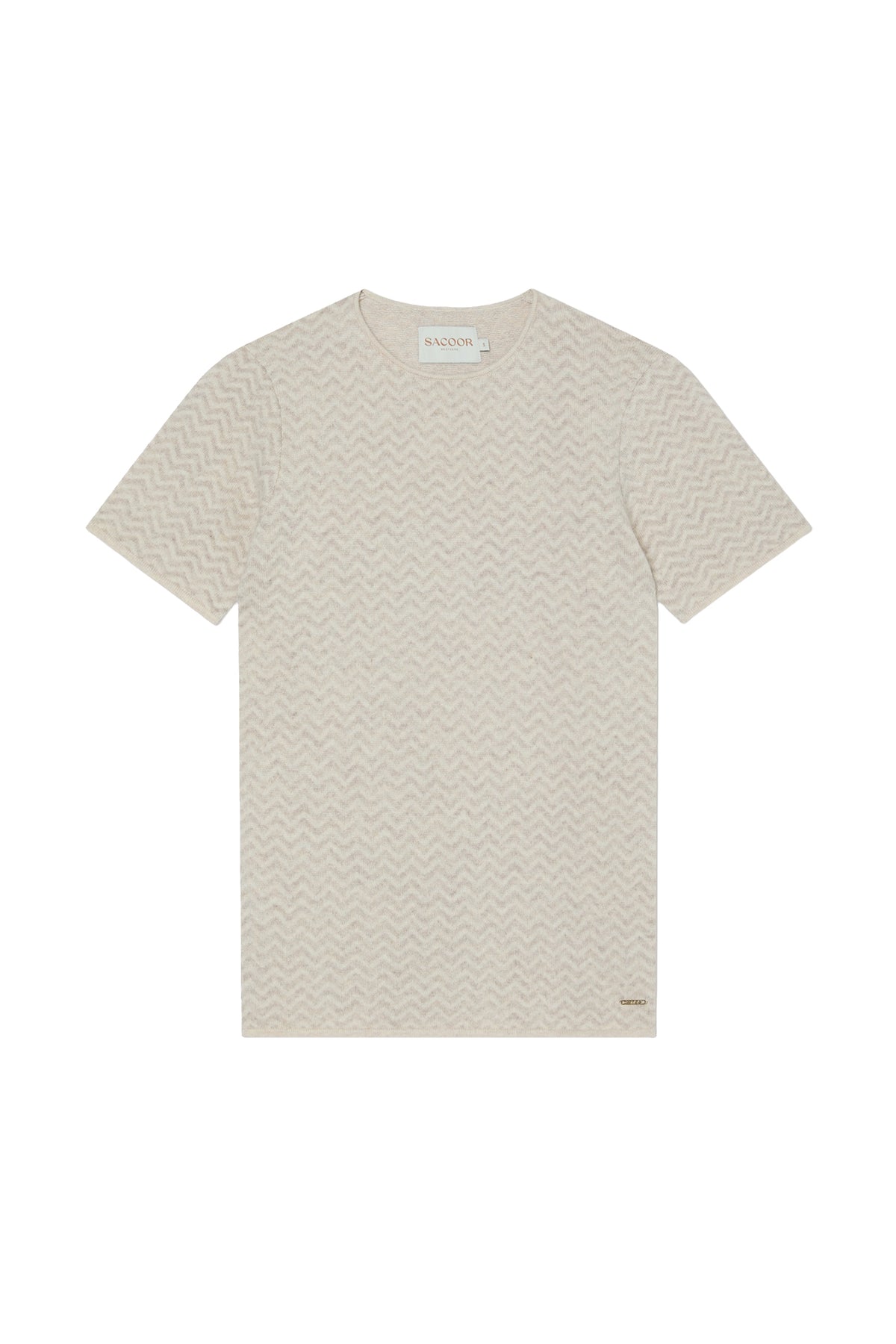 High Neck Sweater In Merino Wool blend