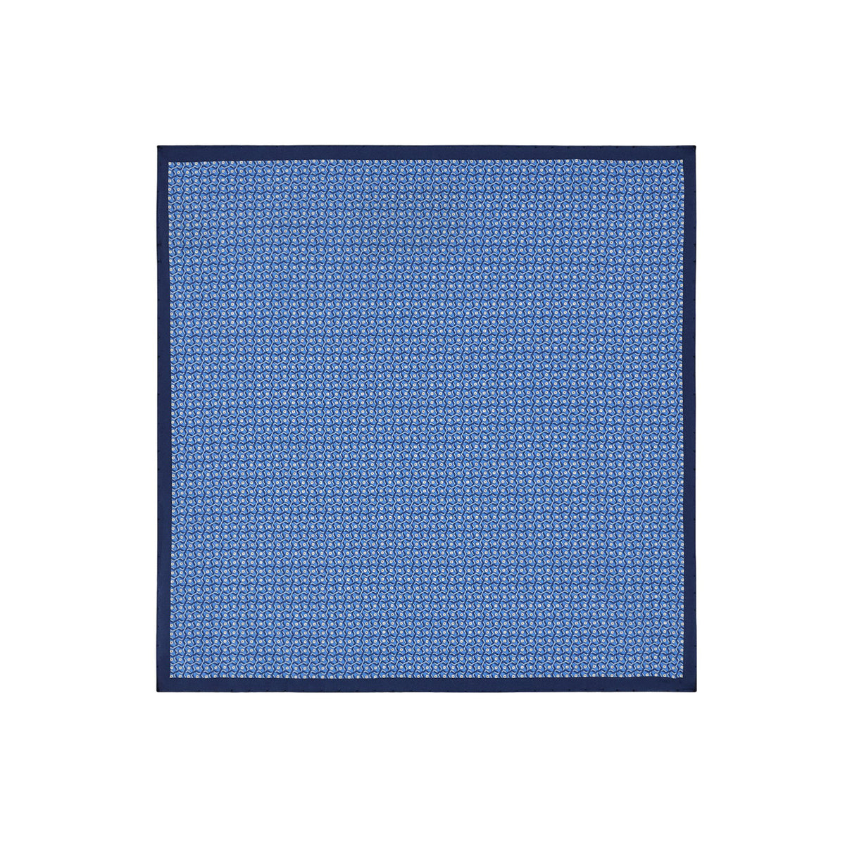 printed silk pocket square