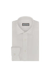 White regular fit Impeccabile cotton shirt