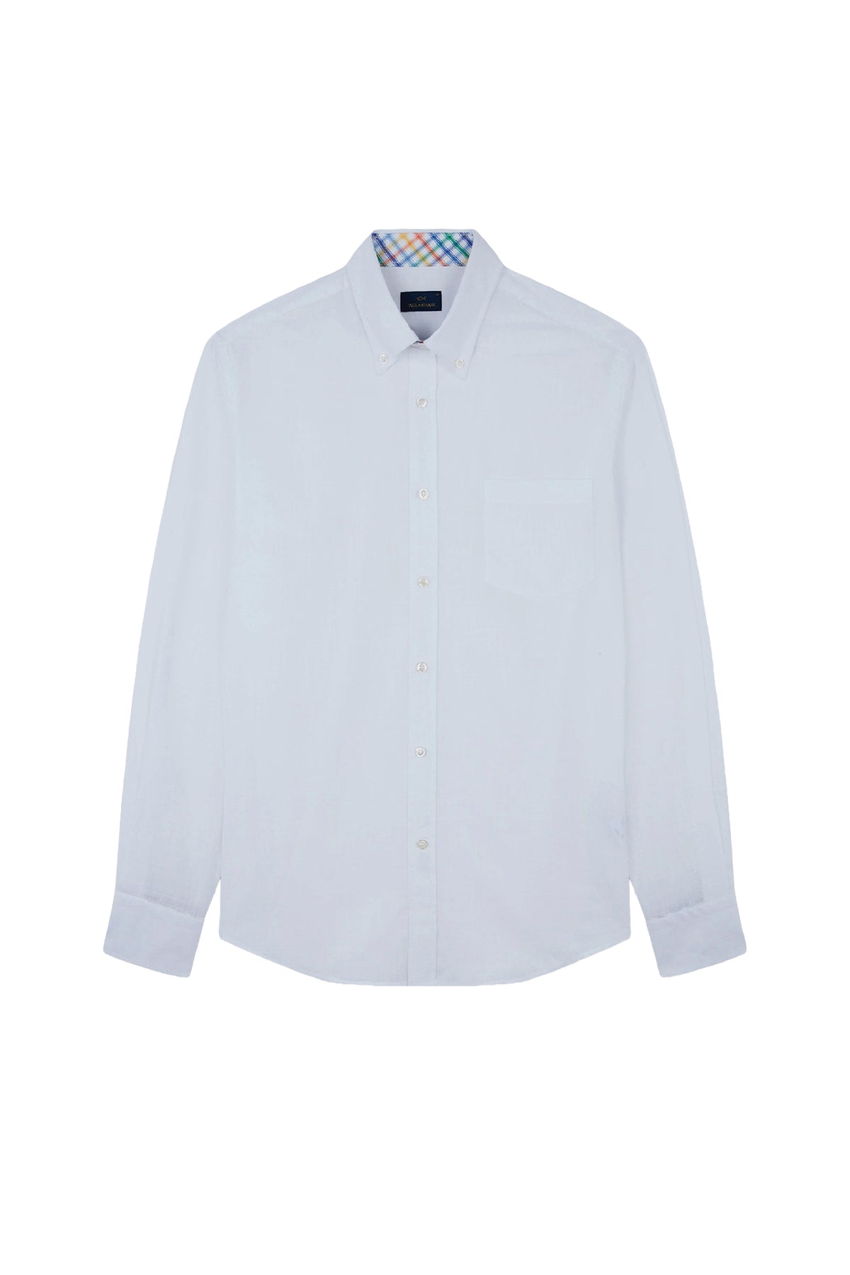 Camicia in cotone operato