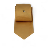 Dark Yellow Talarico Silk Tie – Jordan Flag Edition
