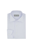 Canali Nuvola light blue cotton shirt