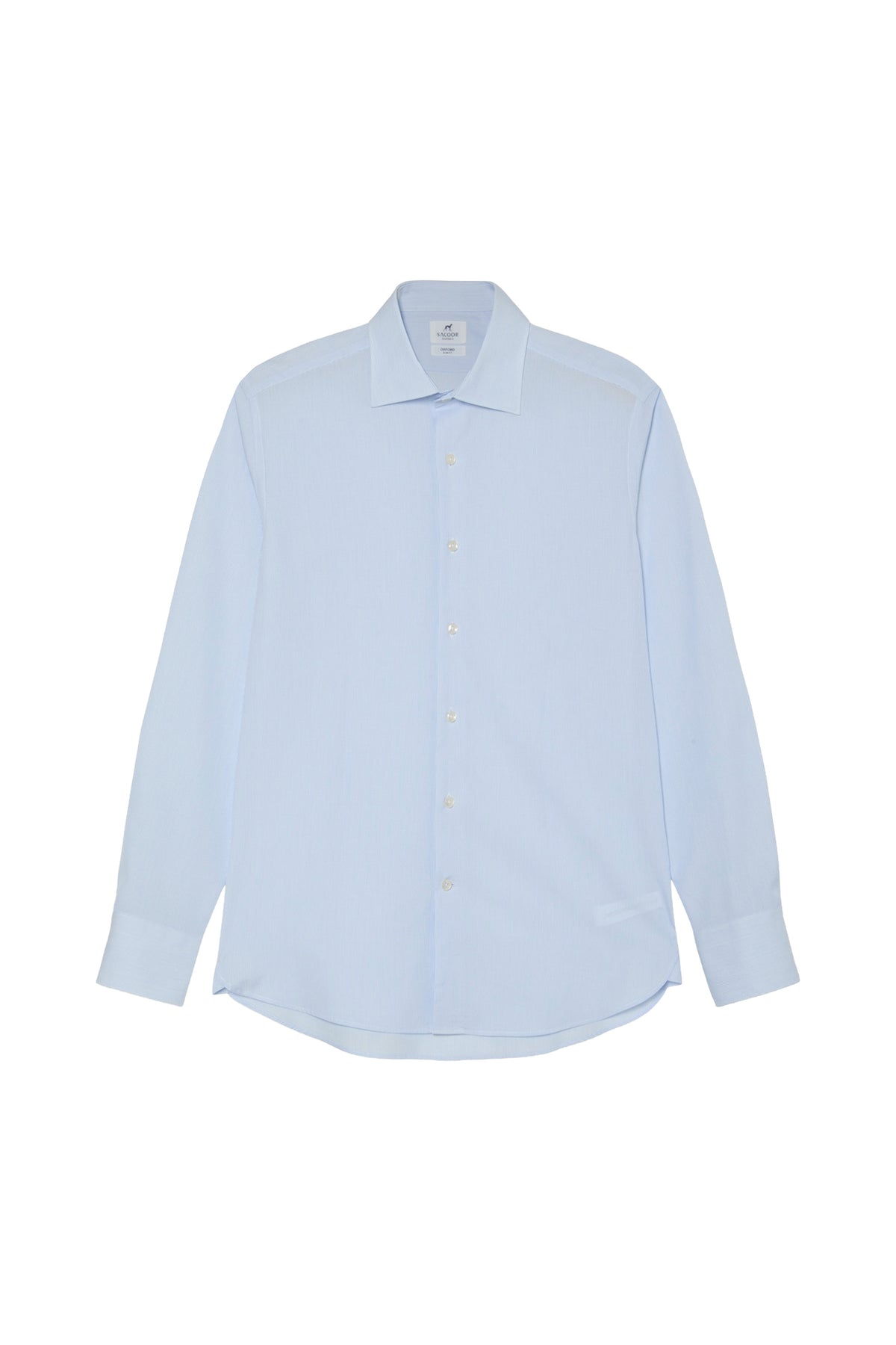 Slim Fit Striped Formal Shirt With Oxford Collar