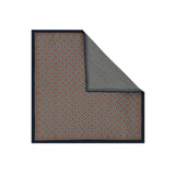 double print silk pocket squares