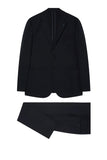 Slim Fit Lounge Travel Suit In Washable Wool