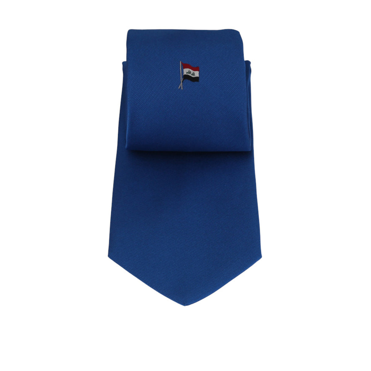 Royal Blue Talarico Silk Tie – Iraq Flag Edition