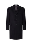 Black super fine wool beaver coat