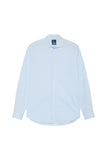 Slim Fit End-on-End Travel Shirt With Dublin Collar