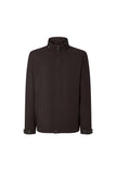 Brown technical fabric jacket