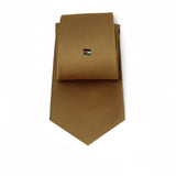 Dark Yellow Talarico Silk Tie – Jordan Flag Edition