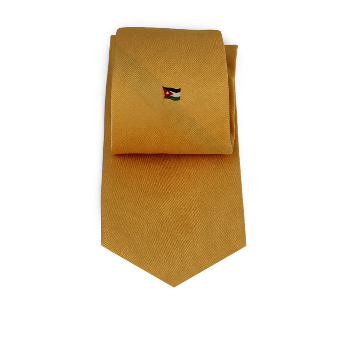 Dark Yellow Talarico Silk Tie – Jordan Flag Edition