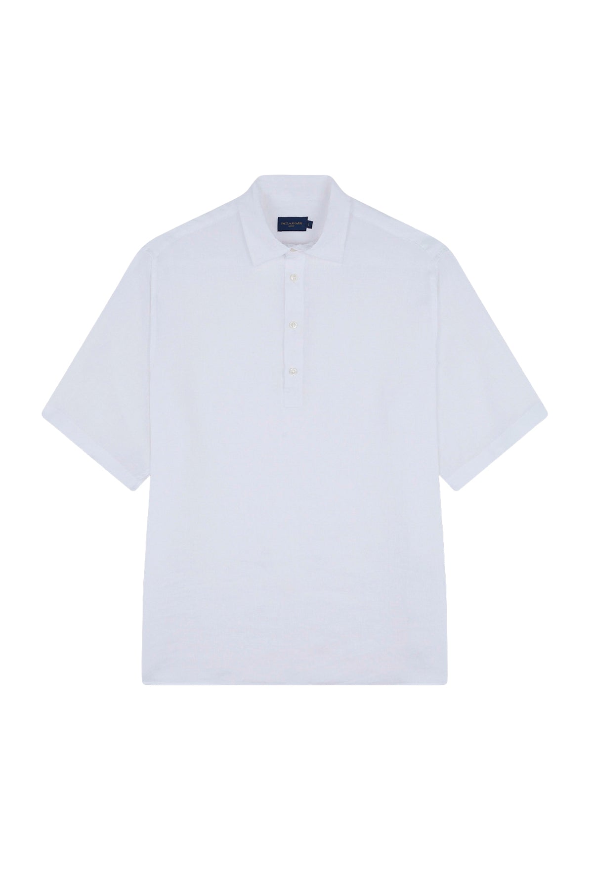 Linen popover shirt