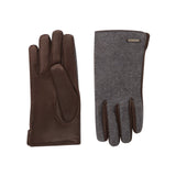 Black and Brown Combination gloves