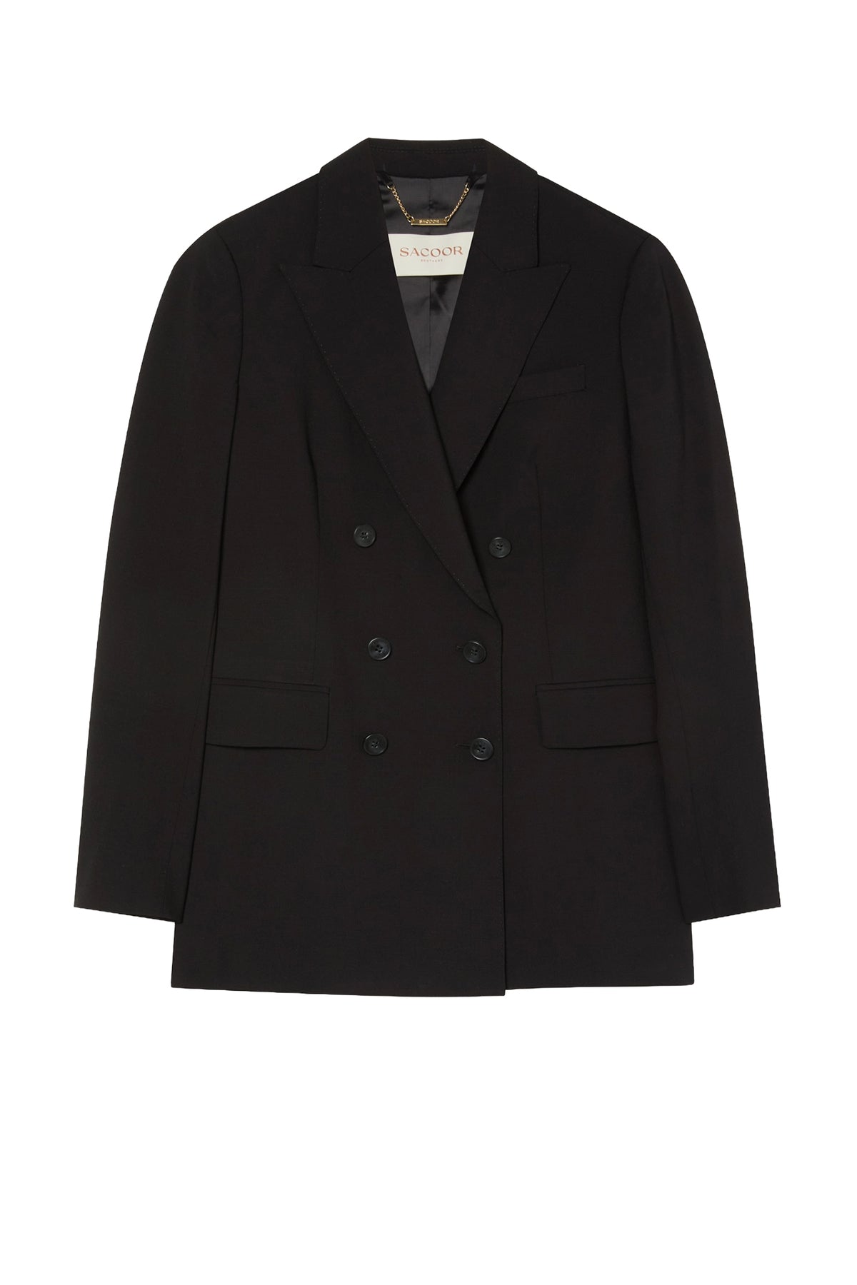 Double Breasted Blazer In High performance Wool