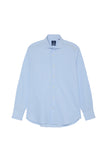 Slim Fit Striped Travel Shirt With Dublin Collar