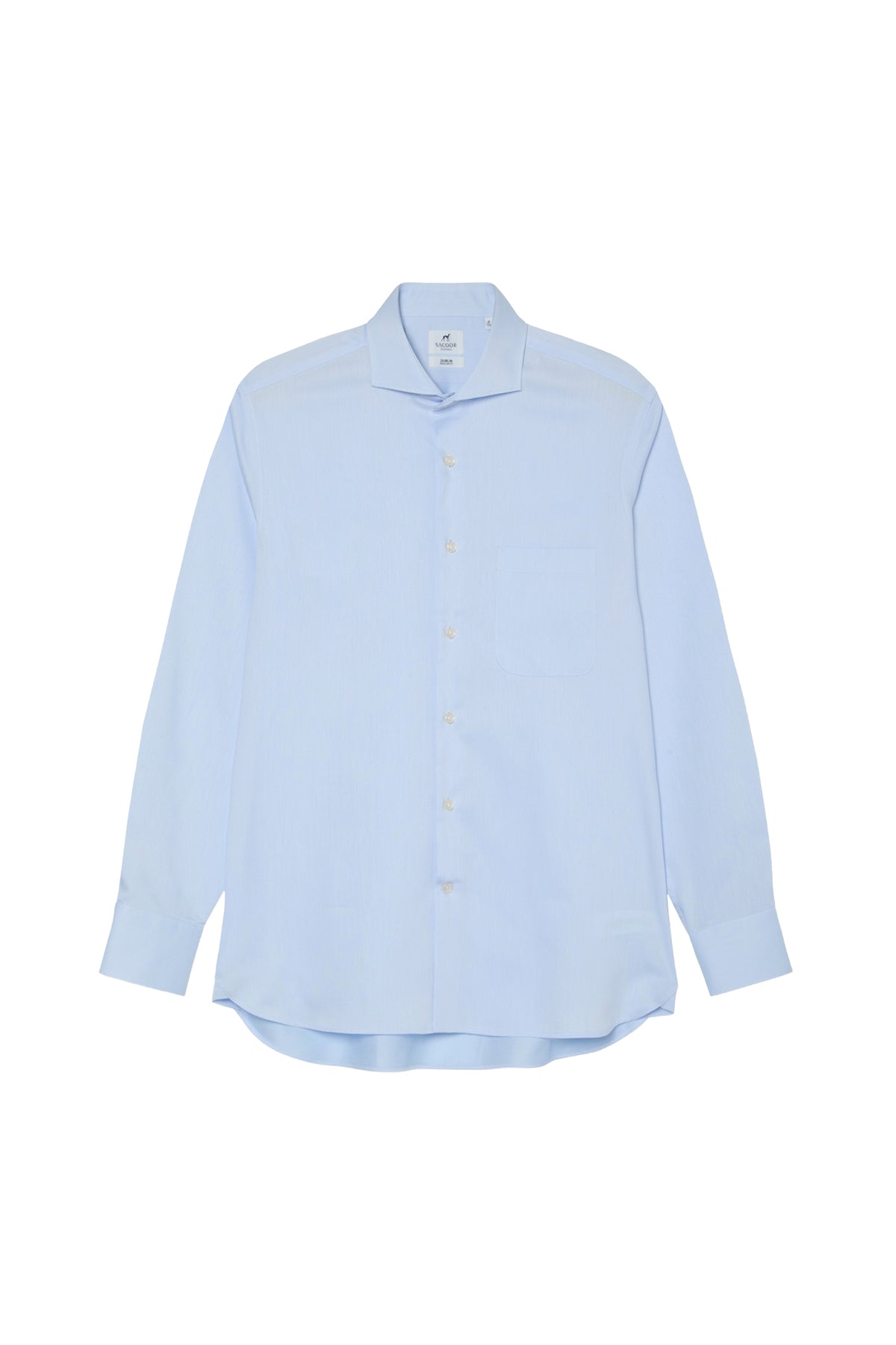 Regular Fit Classic Cotton Shirt With Dublin Collar