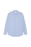 Slim Fit Striped Formal Shirt With Newport Collar