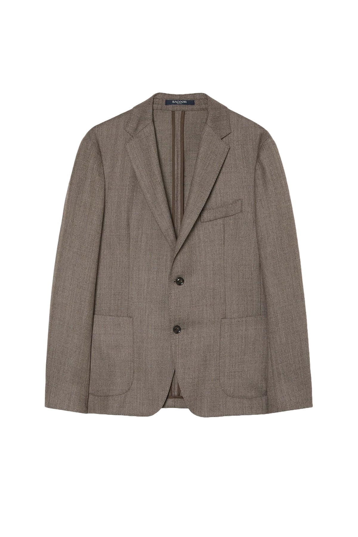 Italian Knit Blazer In Wool Stretch