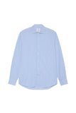 Slim Fit Striped Formal Shirt With Newport Collar